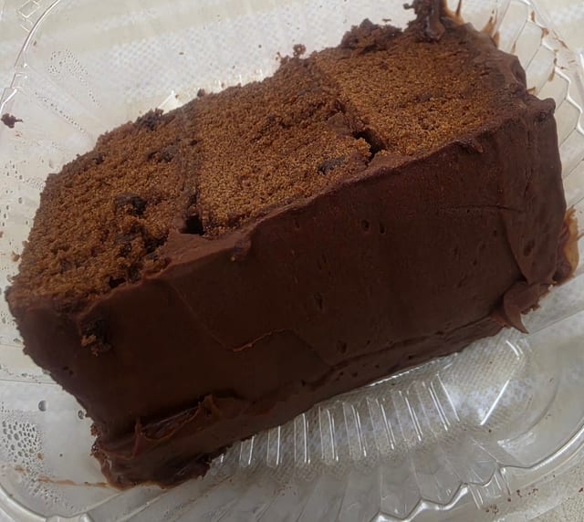 Double Chocolate Cake.