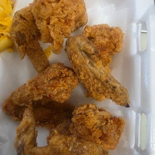 (3) Fried Wings with (2) Sides