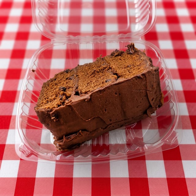 Double Chocolate Cake.